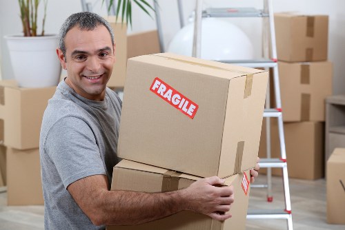 Man and van service loading furniture in Hampstead