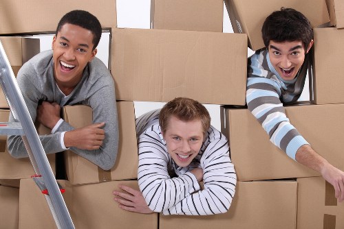 Local removals vehicle supporting house removals in Hampstead
