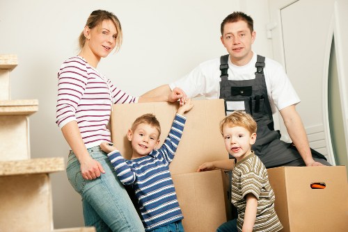 Careful packing and protection for fragile household items