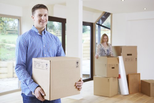 Office removal team planning a move in Hampstead