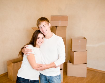 Careful packing materials and cartons for a flat relocation in Hampstead