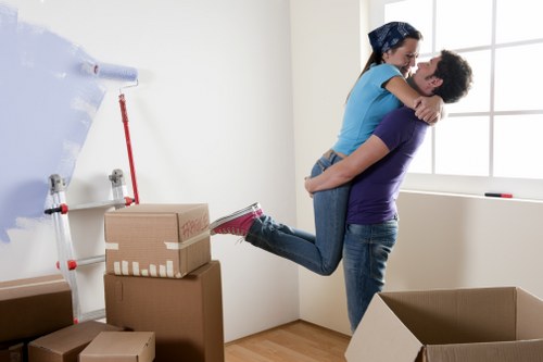 Commercial packing and unpacking support for a Hampstead office relocation