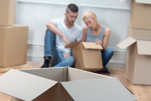 Removal van for local business and residential moves in Hampstead
