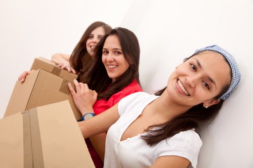Local office movers handling commercial furniture in Hampstead