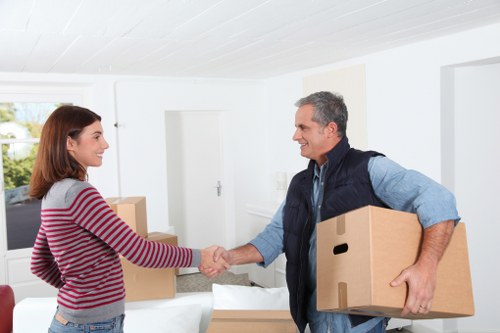 Local furniture removal team handling bulky items in Hampstead