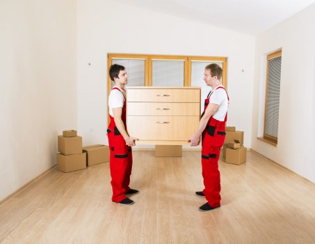 Secure storage support for Hampstead property moves
